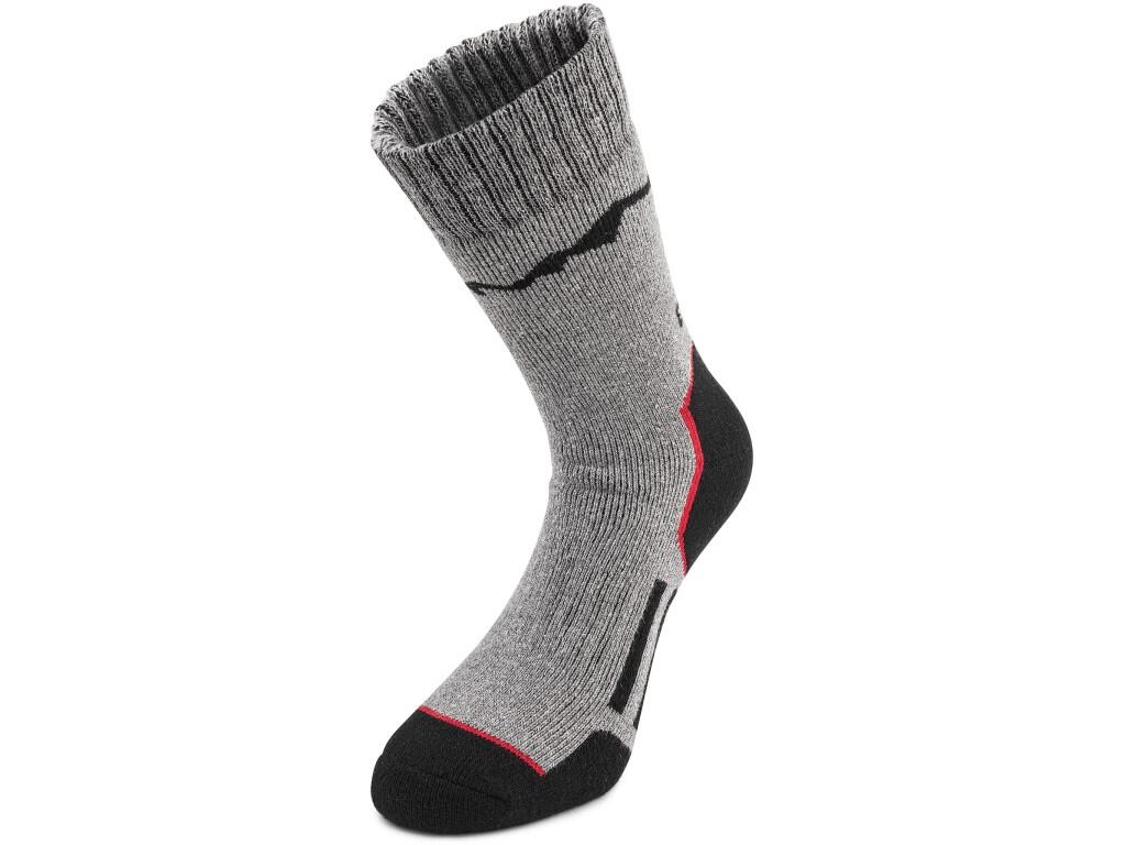 Ponožky CXS ThermoStep, sivé