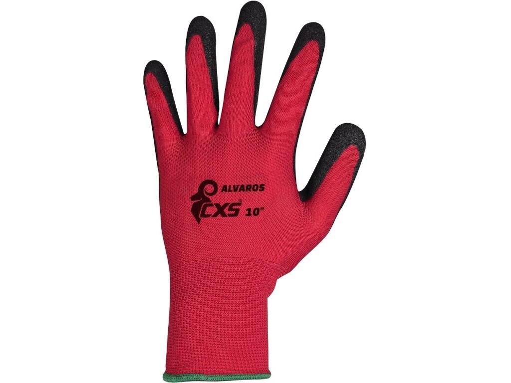 Rukavice CXS ALVAROS, s blistrom, máčané v nitrile