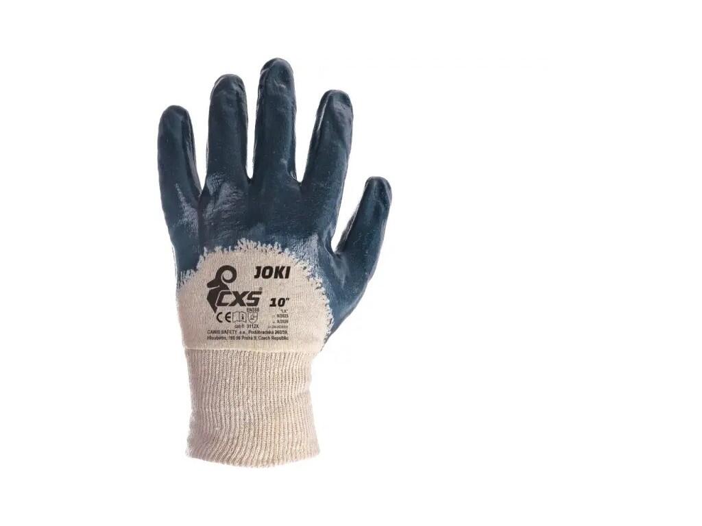 Rukavice CXS JOKI, s blistrom, máčané v nitrile