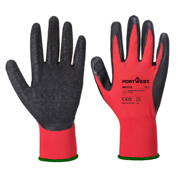 Rukavice Grip 13 s vráskavým latexovým povrstvením (12 párov)