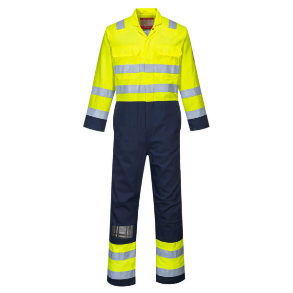 Bizflame Work Hi-Vis antistatická kombinéza
