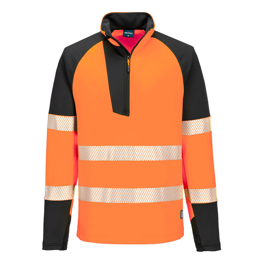 PW3 Hi-Vis mikina 1/4 zips