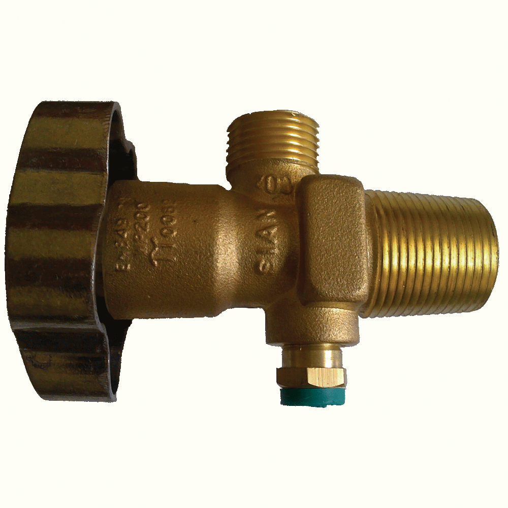Vretenový ventil na CO2 s vývodom 1/2''