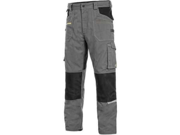 Nohavice CXS STRETCH, zimné, pánske, sivo – čierne