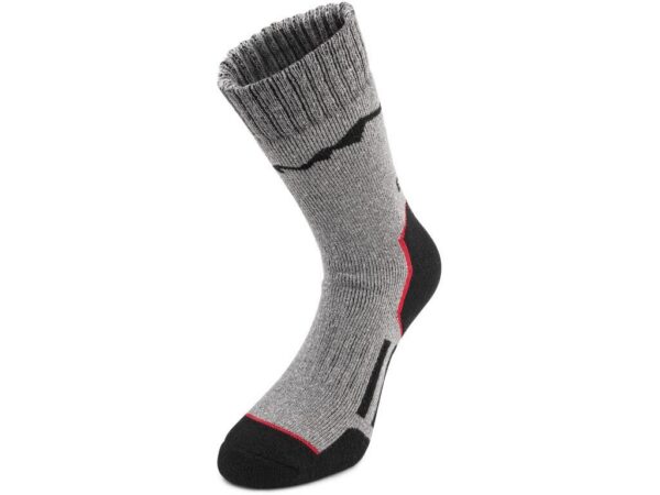 Ponožky CXS ThermoStep, sivé