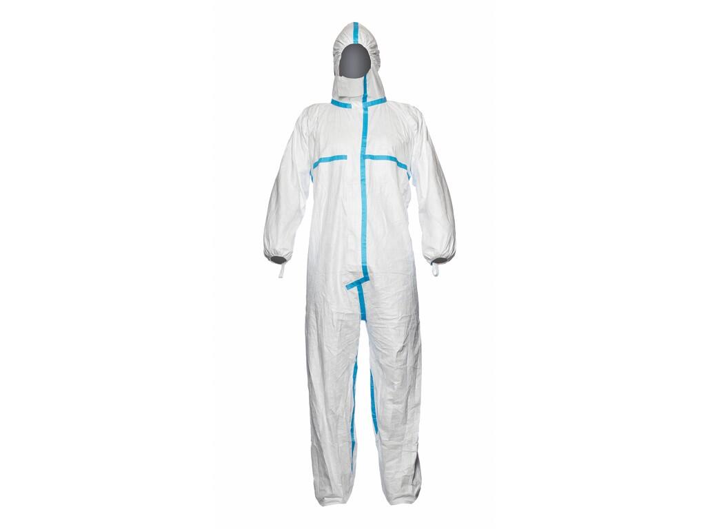 Jednorazový oblek Tyvek 600 Plus, bielo-modrý
