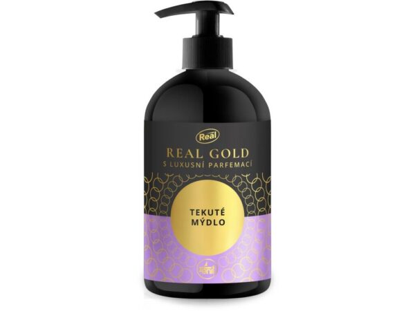 Tekuté mydlo Real Gold, 500g
