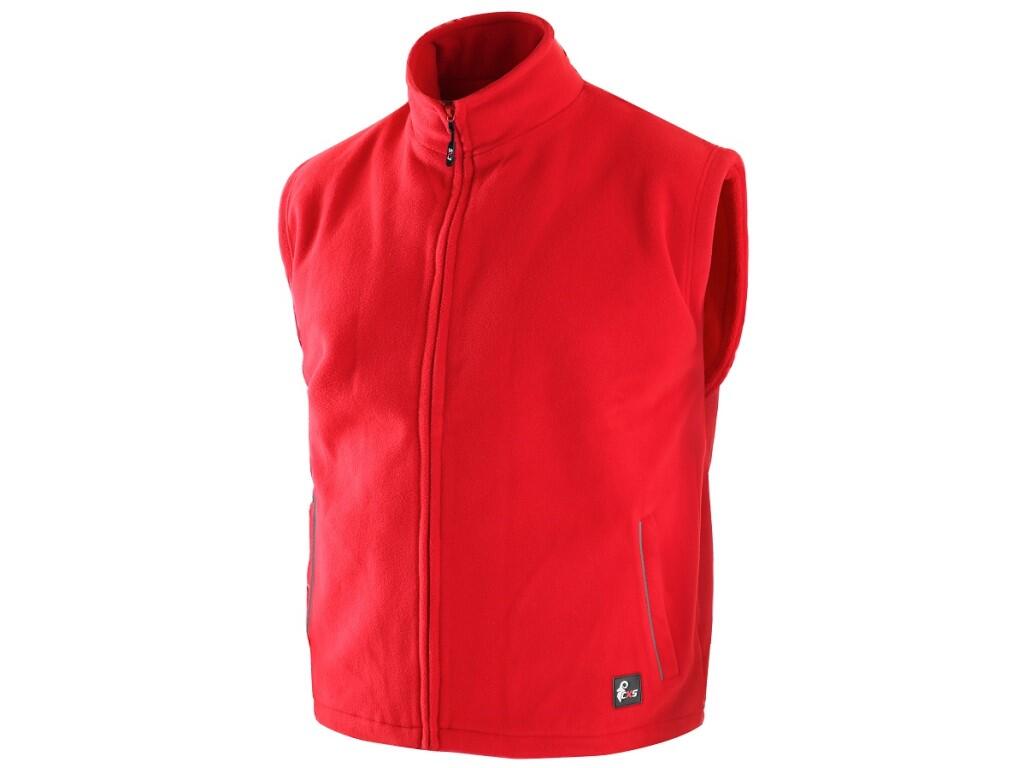 Vesta CXS UTAH, fleece, pánska, červená