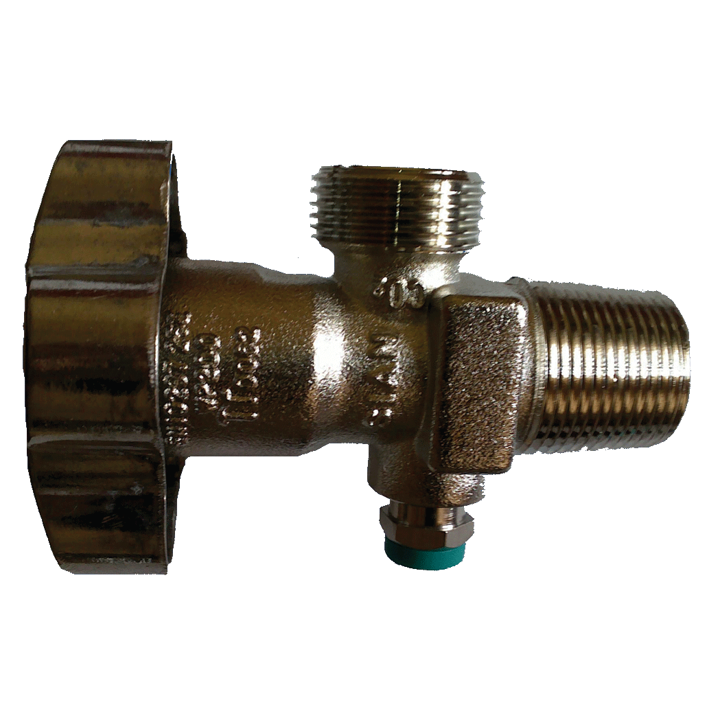 Vretenový ventil CO2 s vývodom 3/4''