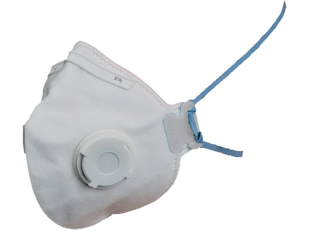 Filtračná polomaska CXS SPIRO P2, HY8222, skladacia s ventilom