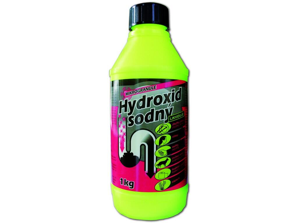 Čistič odpadov HYDROXID SODNÝ, mikrogranule, 1 kg