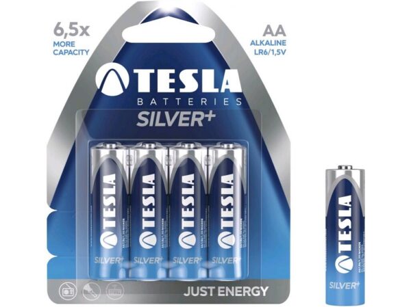 Batérie TESLA AA Silver+, ceruzkové, 4ks