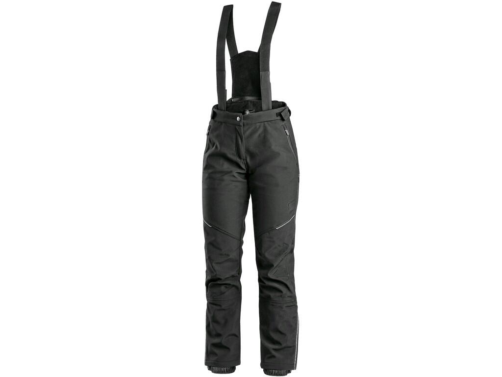 Nohavice CXS TRENTON, zimný softshell, dámske, čierne