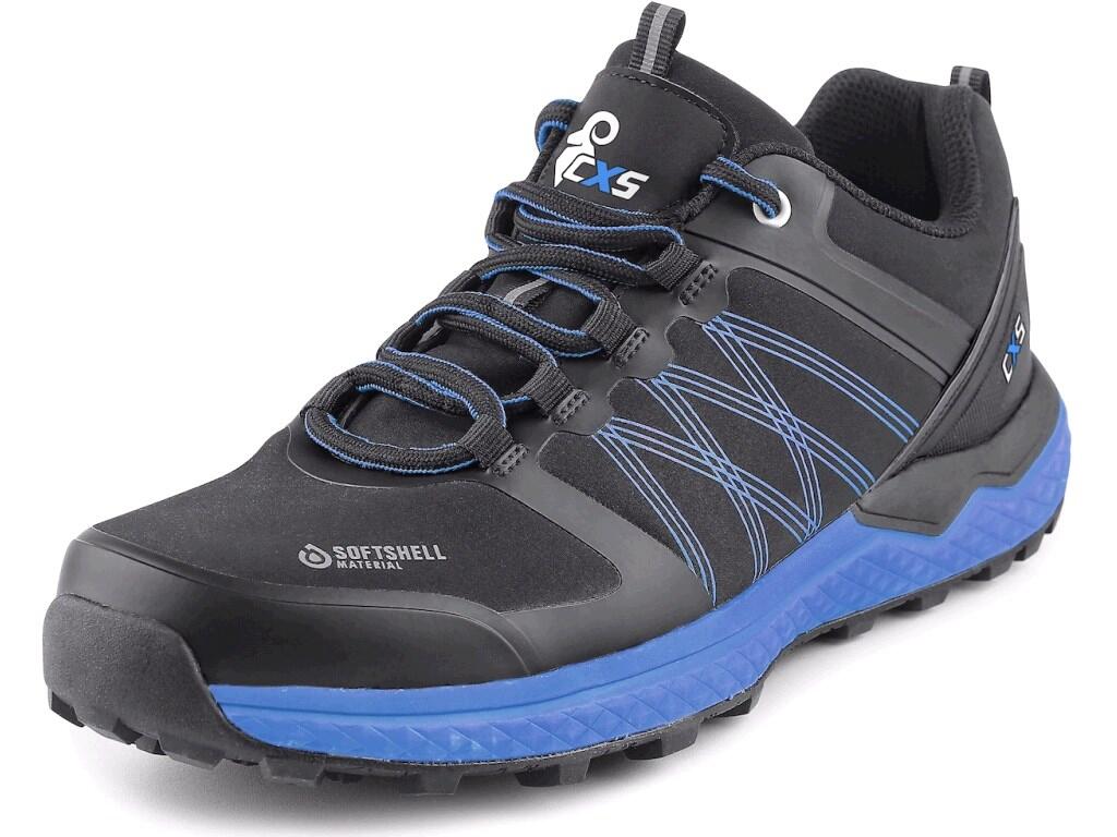 Obuv CXS SPORT, poltopánka, čierno-modrá
