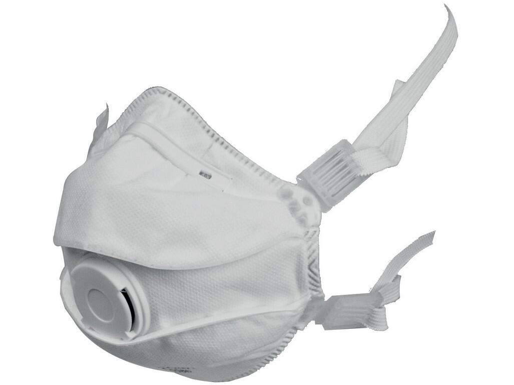 Filtračná polomaska CXS SPIRO P3, HY8632, tvarovaná s ventilčekom