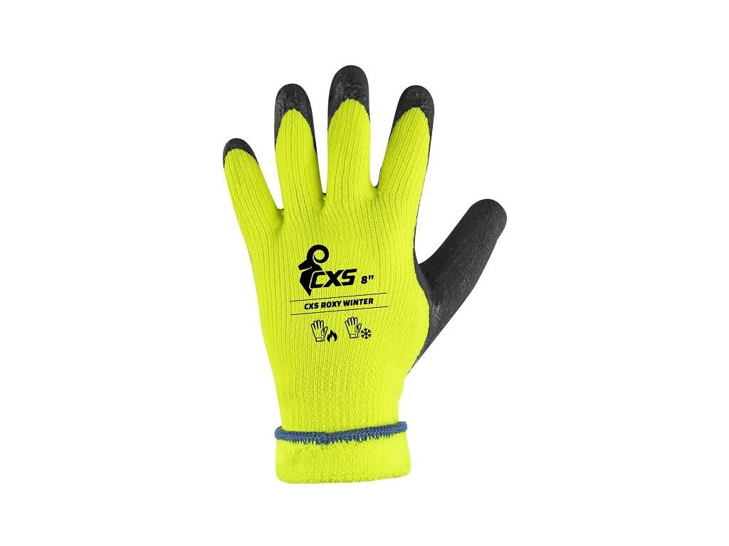 Rukavice CXS ROXY WINTER, zimné, máčané v latexe