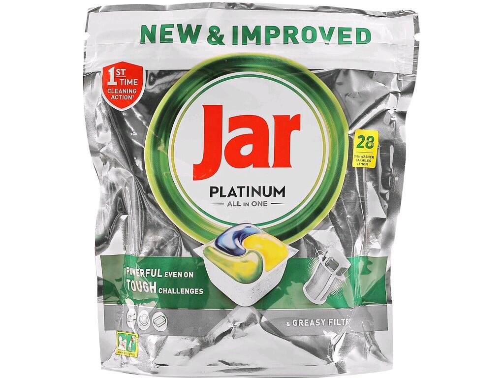 JAR PLATINUM kapsuly do umývačky, bal. 28 ks