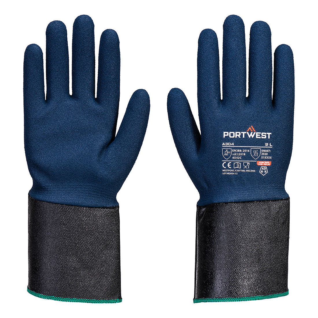 Grip C13 Rukavice z nitrilovej peny s predĺženou manžetou