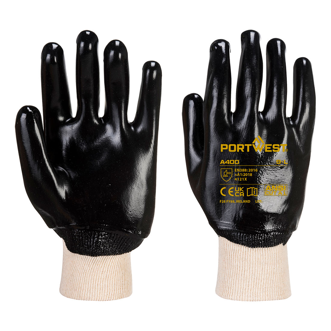 Rukavice PVC s manžetou