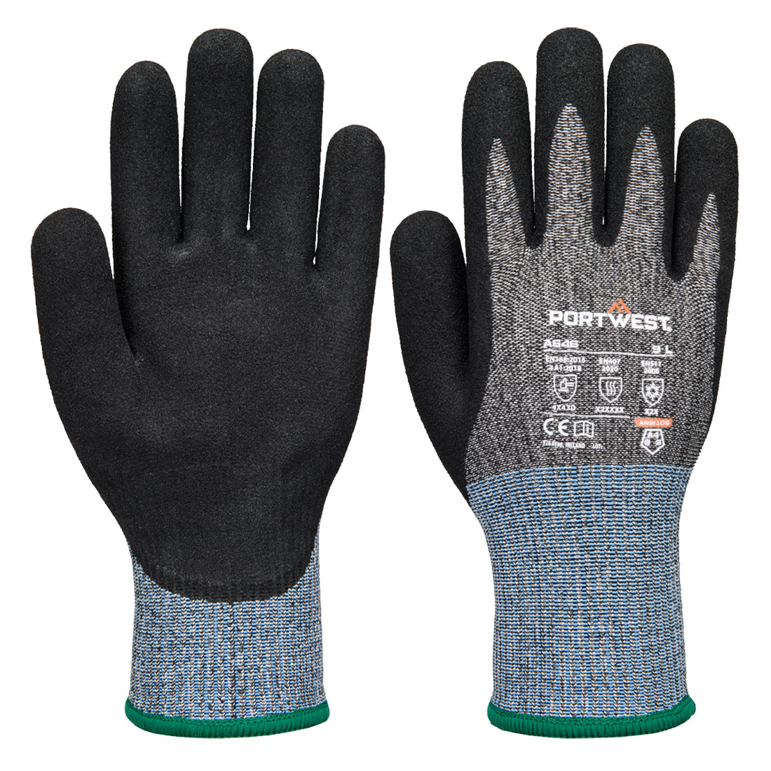 Vis-Tex Winter Cut D13 Nitrilové Rukavice