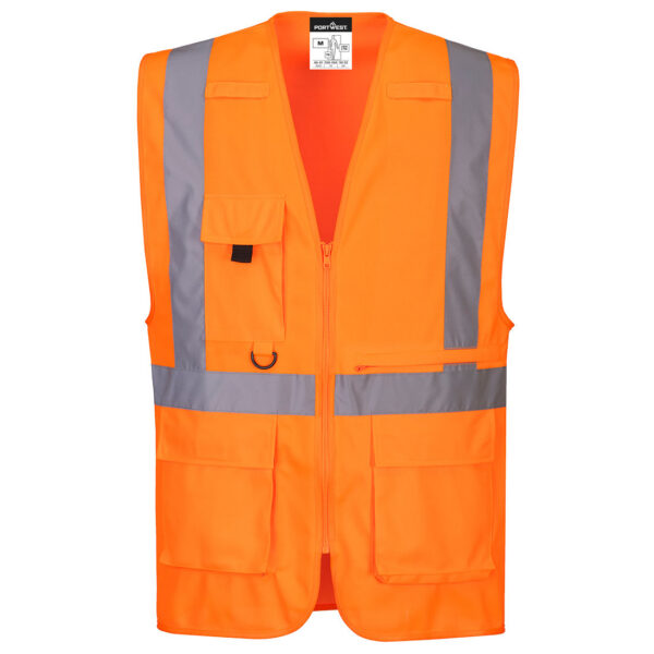 Hi-Vis executive vesta s vreckom na tablet