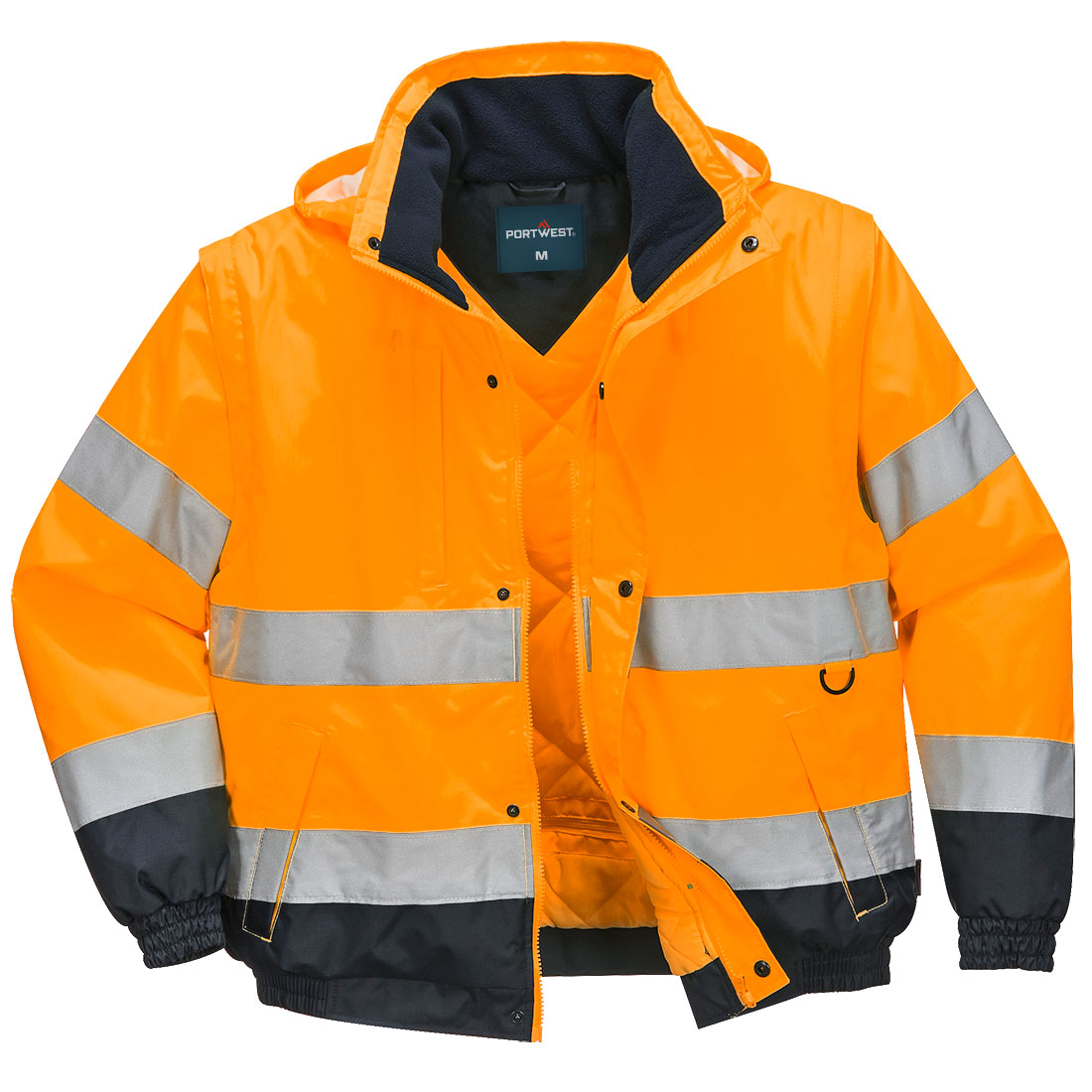 Vetrovka Hi-Vis 2 v 1