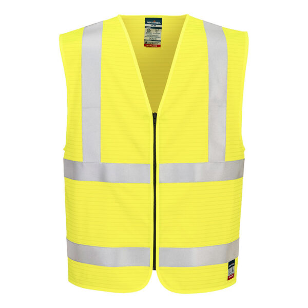 Bizflame Hi-Vis FR vesta na zips