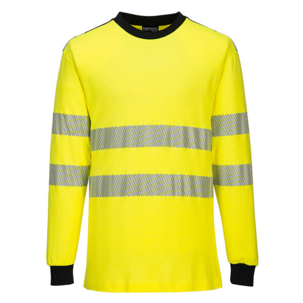 PW3 Modaflame Knit Hi-Vis FR tričko s dlhým rukávom