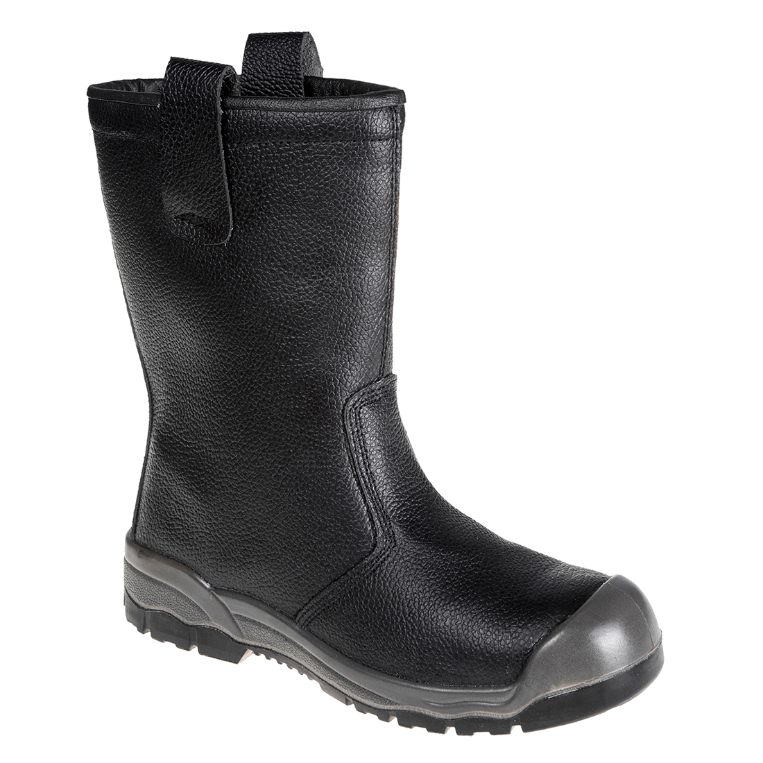 Oceľové akčné kožené topánky Rigger Boot S1P SR