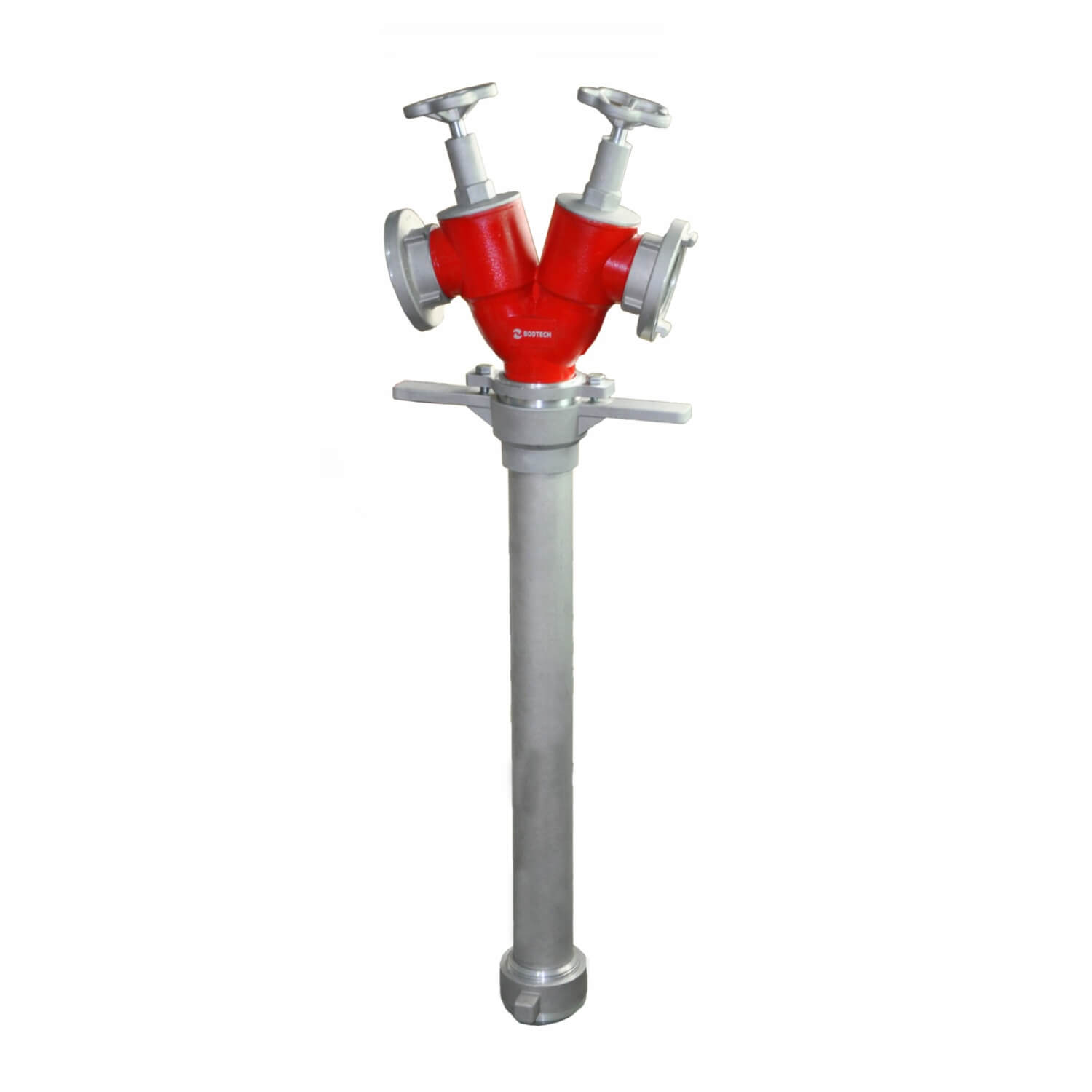 Nadstavec podzemného hydrantu 2 x B75 DN100