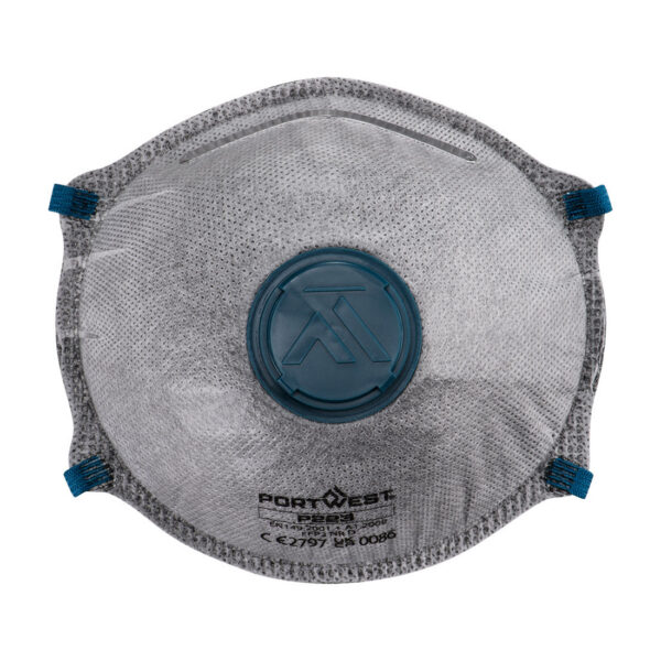 Uhlíkový respirátor FFP2 Dolomit s výdychovým ventilom