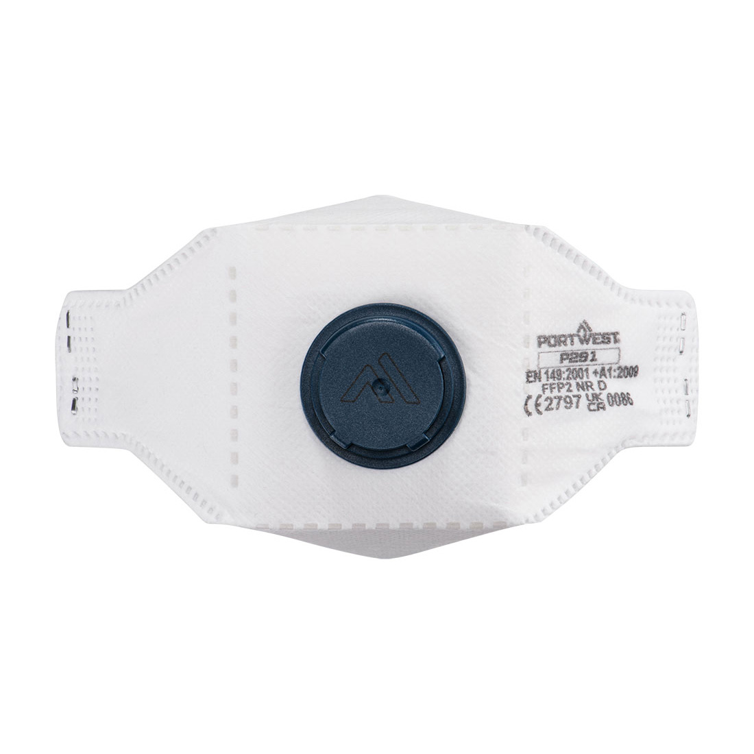 Plochý skladaný dolomitový respirátor EAGLE FFP2 s ventilom (10ks)