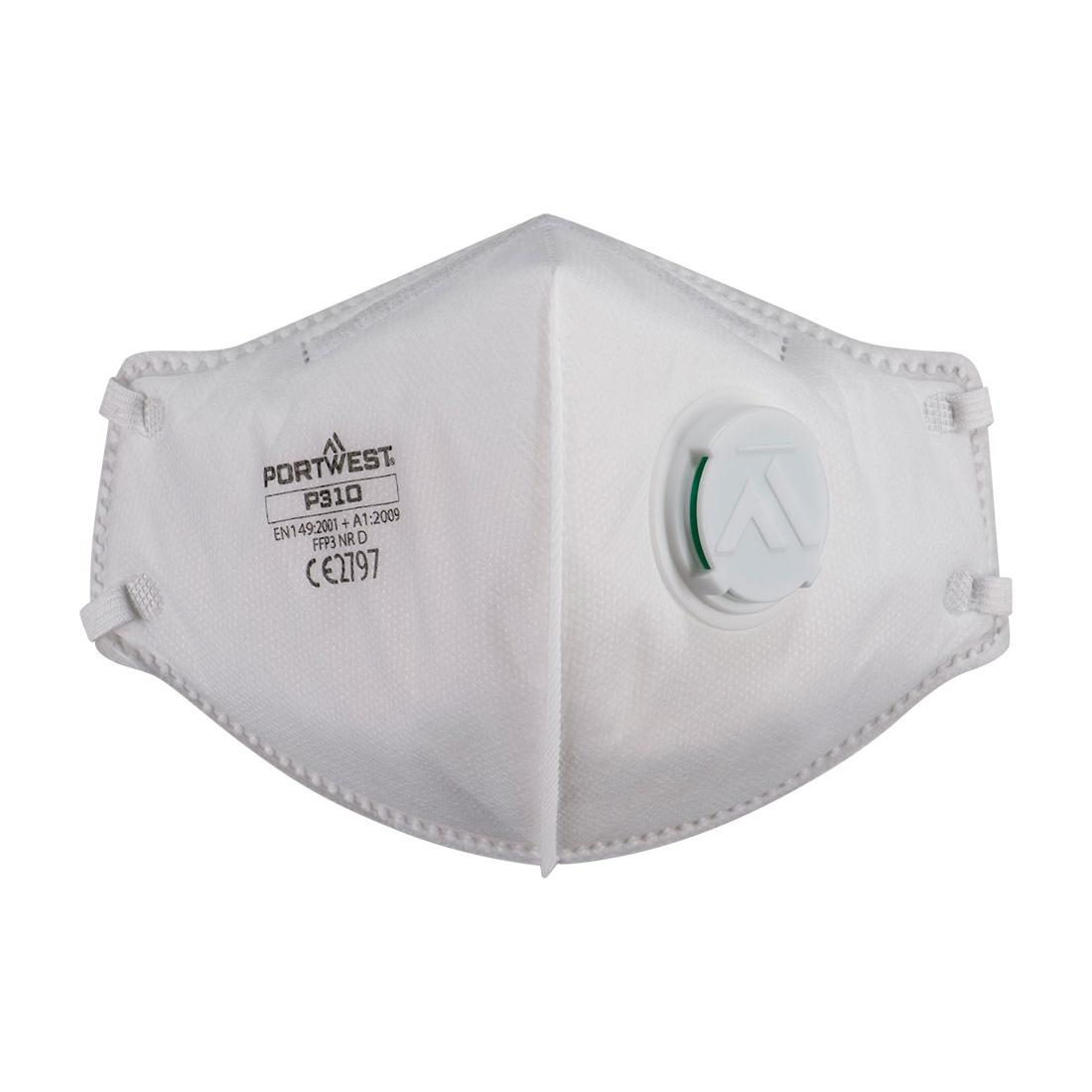 FFP3 Dolomit plochý respirátor s výdychovým ventilom (3ks)
