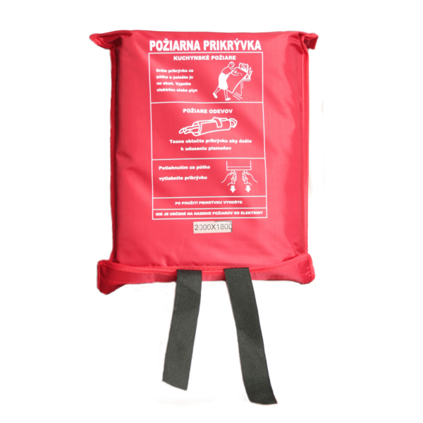 Požiarna prikrývka 1,8m x 2m