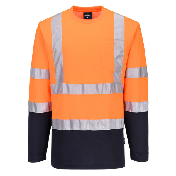 Bavlnené tričko Hi-Vis Comfort L/S