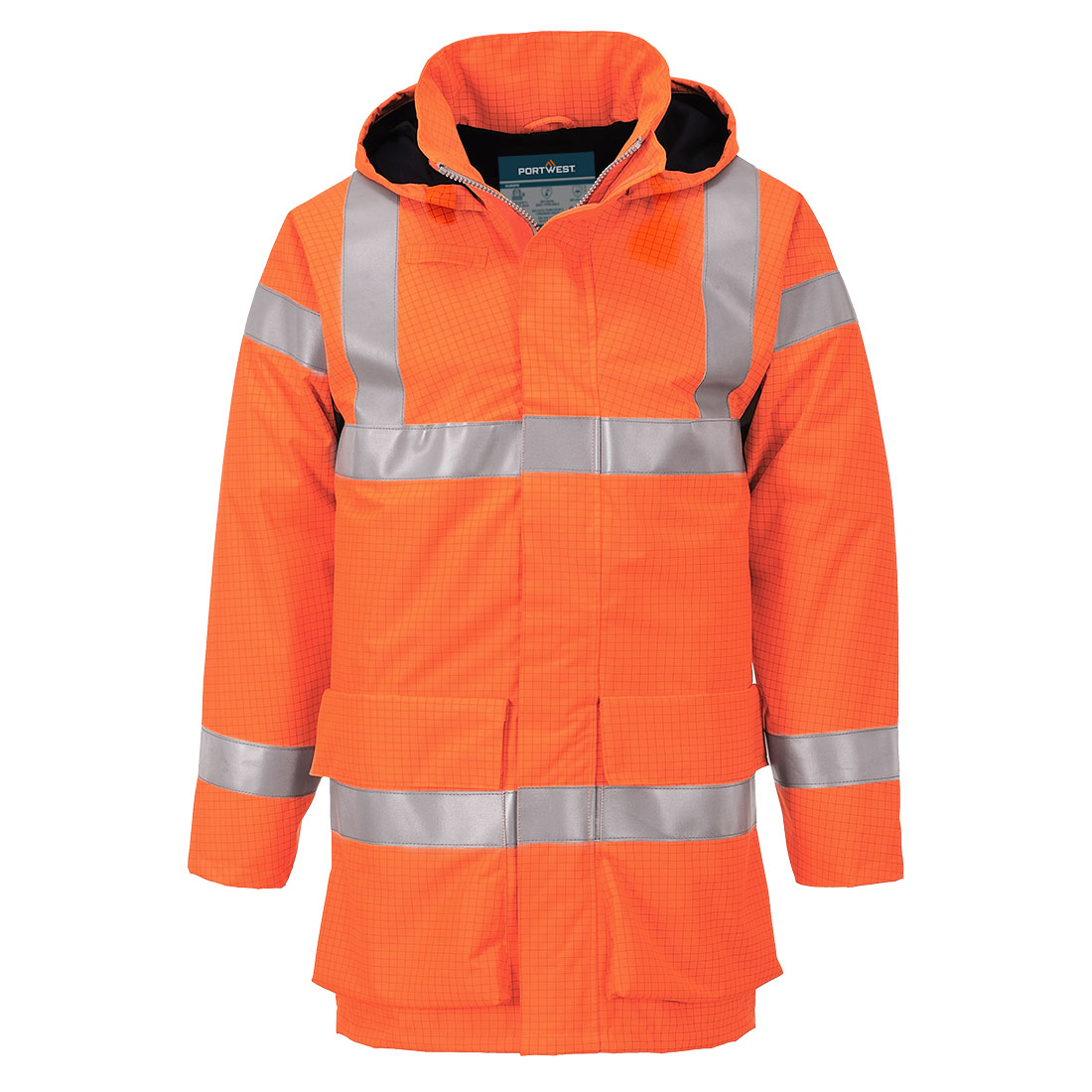 Nehorľavá vetrovka Bizflame Hi-Vis Multi Lite Rain