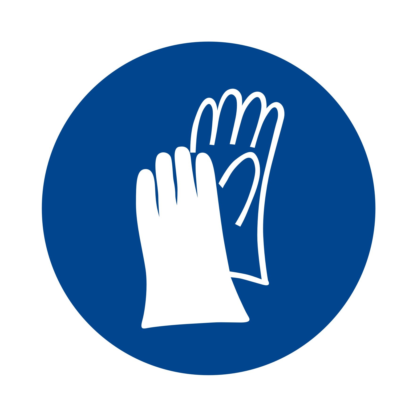 Symbol Používaj vhodné ochranné rukavice