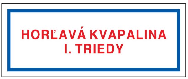 Horľavá kvapalina I. triedy txt