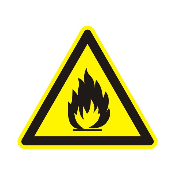Symbol Pozor, nebezpečenstvo požiaru!