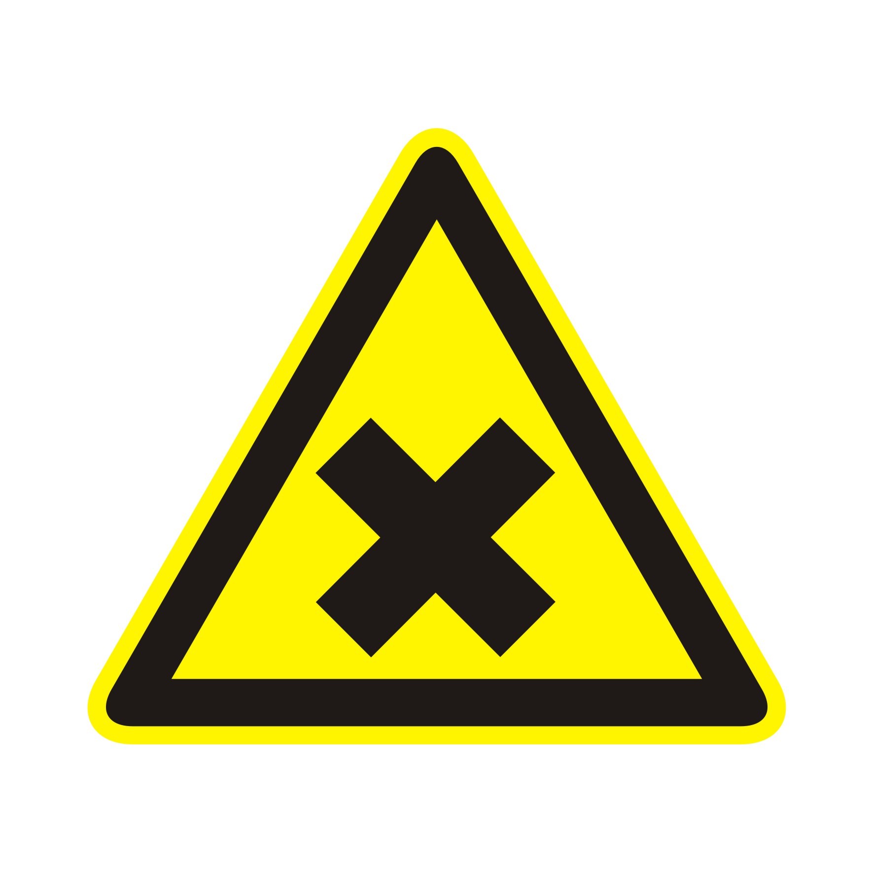 Symbol Pozor, škodlivé alebo dráždivé látky!