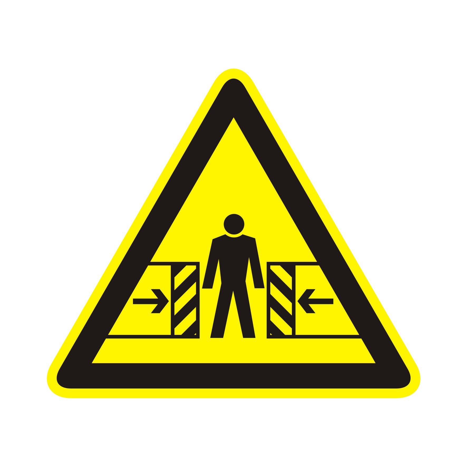 Symbol Nebezpečenstvo pomliaždenia!