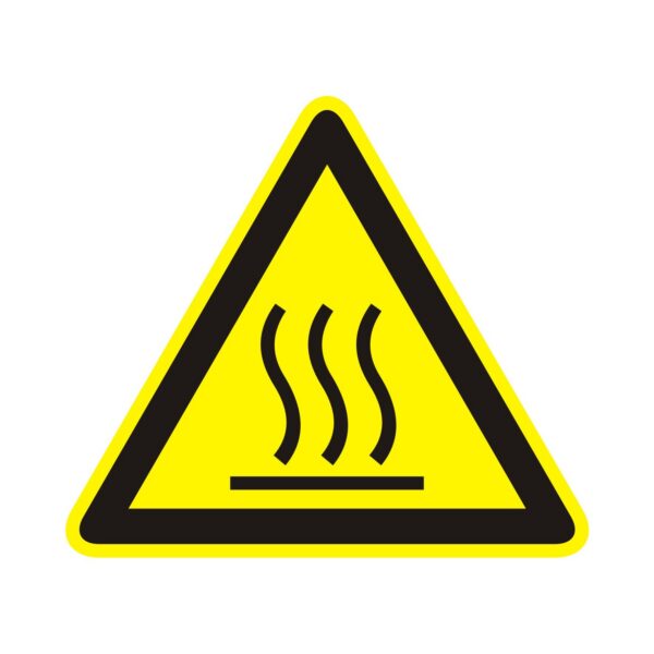 Symbol Pozor, nebezpečenstvo popálenia!