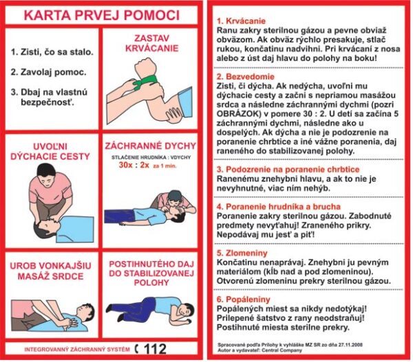 Karta prvej pomoci