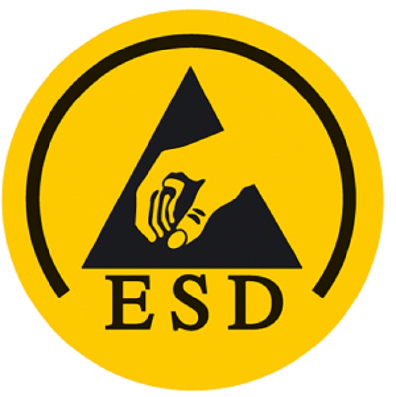 Symbol ESD samolepka