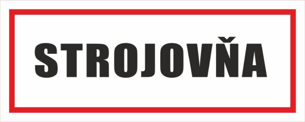 Strojovňa text
